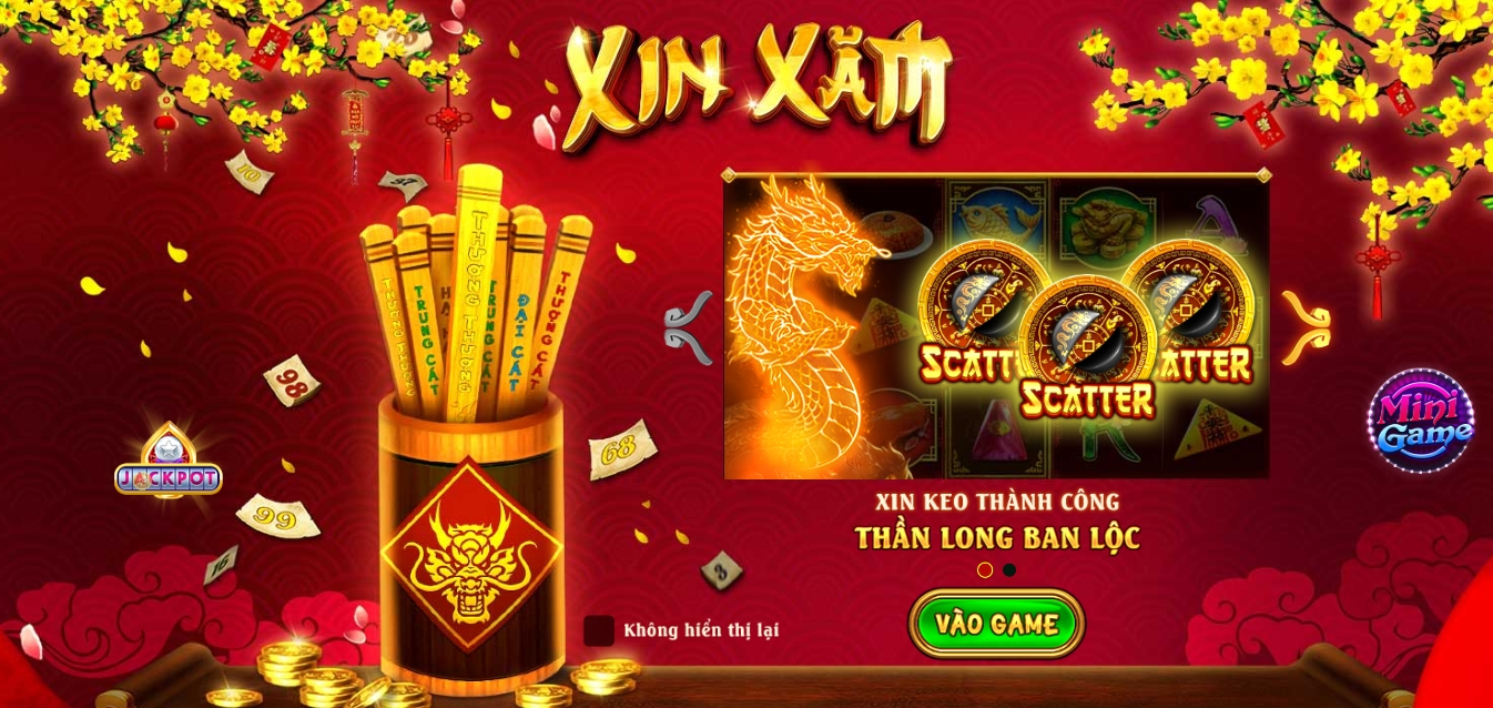 Chia sẻ cách chơi Nổ Hũ Xin Xăm OK365 siêu hấp dẫn, dễ trúng cho mọi game thủ 2 Nổ Hũ Xin Xăm tại OK365
